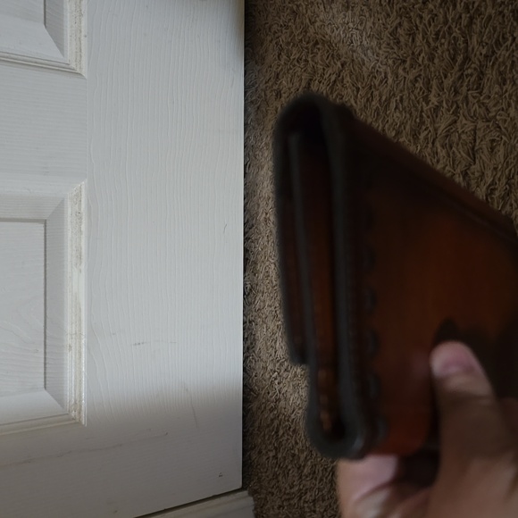 Patricia Nash Burnt Brown Trifold Wallet - Picture 3 of 5